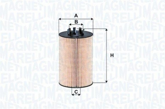 152071761692 MAGNETI MARELLI (Италия) Фильтр масляный двигателя 152071761692 MAGNETI MARELLI