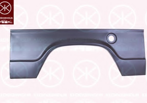 3545592 KLOKKERHOLM Арка заднього крила Арка прав. зад. крила L=136,5cm