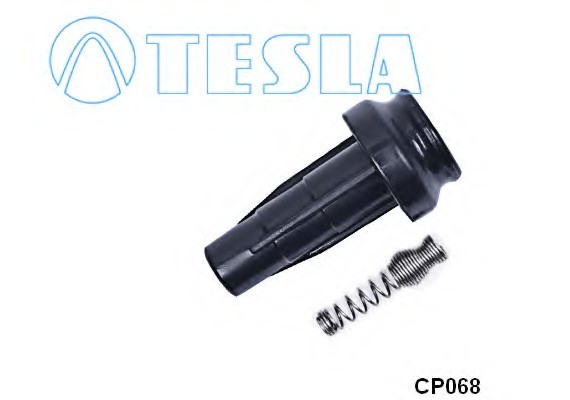 CP068 TESLA (Чехия) Наконечник СВЕЧНОЙ PEUGEOT 206307 1.6 00- CP068 TESLA