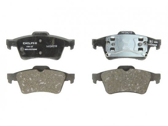 LP1701 DELPHI К-т колодок Re Mazda,Nissan, Opel, Fiat LP1701 DELPHI