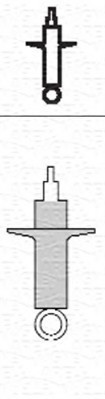 355795070000 MAGNETI MARELLI (Италия) Амортизатор передний GAS 355795070000 MAGNETI MARELLI