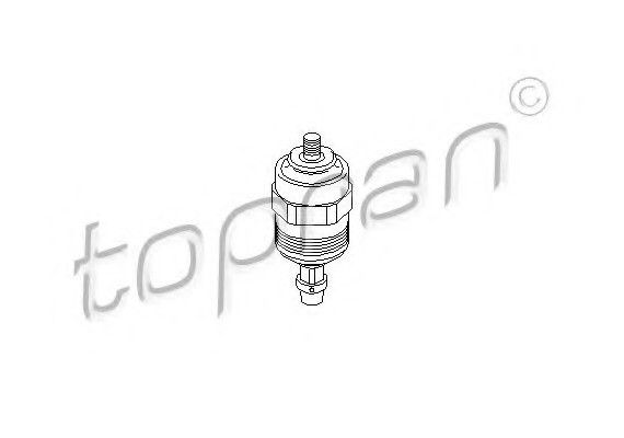 107537 TOPRAN (Germany) Стопорный механизм, система впрыска 107537 HANS PRIES