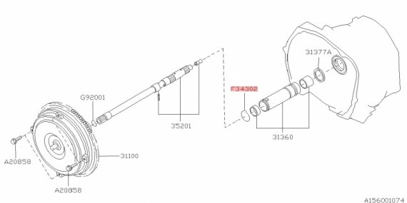 805343020 SUBARU Кільце стопорне   \  CIRCLIP-INR 43 805343020 SUBARU