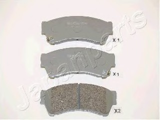 PA346AF JAPAN Колодки торм. диск. Mazda 6 (08-) PA346AF JAPANPARTS