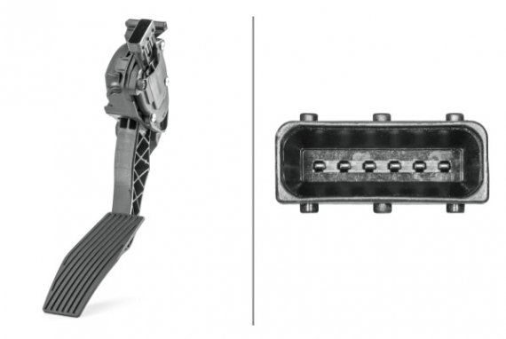 Фото педаль акселератора в сборе, OPEL 6PV009765741 HELLA 6PV009765741 HELLA 6PV009765741 HELLA Педаль акселератора в сборе, OPEL 6PV009765741 HELLA