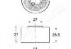 BE801 JAPAN Ролик зубчатого ремня ГРМ натяжной BE801 JAPANPARTS (фото 2)