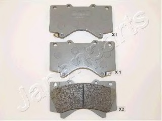 PA272AF JAPAN Колодки тром. диск. Land Cruiser PA272AF JAPANPARTS