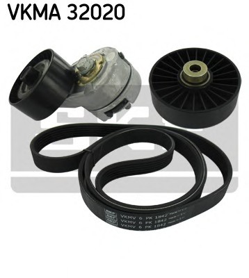 Фото ролик поліклінового ременя напрямний VKM32001 SKF VKM32001 SKF VKM32001 SKF Ролик поліклінового ременя напрямний VKM32001 SKF