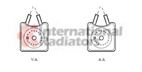 58003215 Van Wezel Радіатор масляний VARIOUS AUDI/VW/SKODA (Van Wezel)