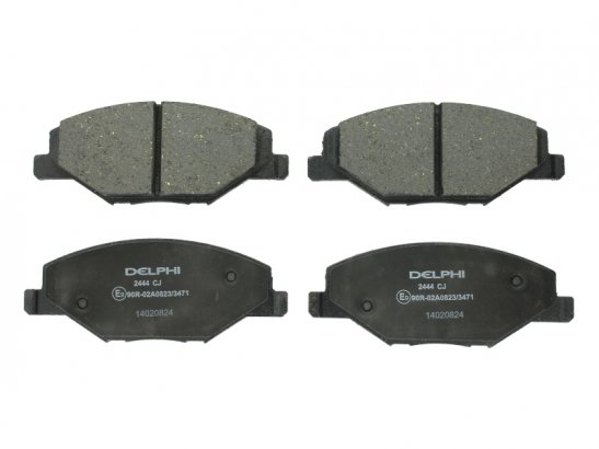 LP2444 DELPHI Колодки тормозные дисковые, комплект LP2444 DELPHI