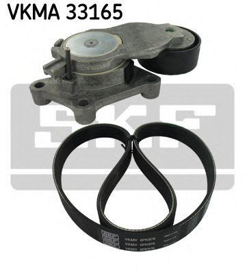 VKMA33165 SKF Натяжной ролик, поликлиновой ремень VKMA33165 SKF