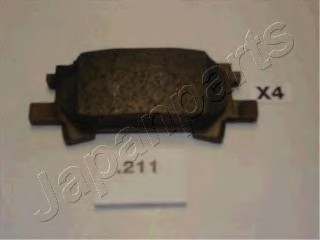 Фото колодки торм. диск. задн. RX300 PP211AF JAPANPARTS PP211AF JAPAN PP211AF JAPAN Колодки торм. диск. задн. RX300 PP211AF JAPANPARTS