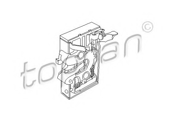 103430 TOPRAN (Germany) Замок двері