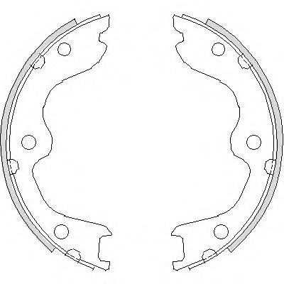 Фото колодки тормозные барабанные комплект 473800 REMSA 473800 Remsa 473800 Remsa Колодки тормозные барабанные комплект 473800 REMSA