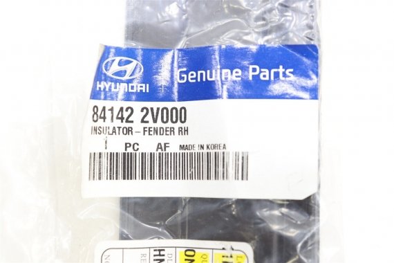 841422V000 MOBIS Завзята планка крила 841422V000 HYUNDAI/KIA/MOBIS