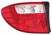 92402B8070 MOBIS Ліхтар задній правий (у крилі) ( 92402-B8070 ) GRAND SANTA FE (13~)