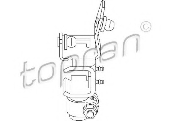 111330 TOPRAN (Germany) Ремкомплект, рычаг переключения 111330 HANS PRIES