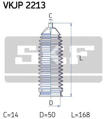 VKJP2213 SKF Комплект натягувача ременя генератора VKJP2213 SKF