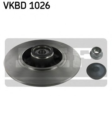 VKBD1026 SKF Комплект натяжителя ремня генератора VKBD1026 SKF