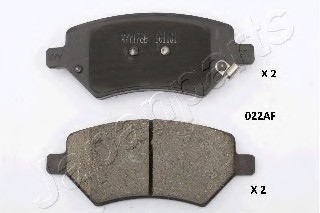 PA022AF JAPAN Колодки торм.диск. DR5 Cherry PA022AF JAPANPARTS