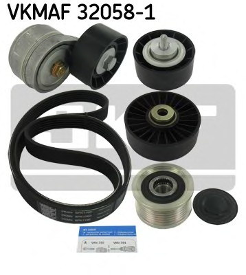 Механизм свободного хода генератора VKM03204 SKF