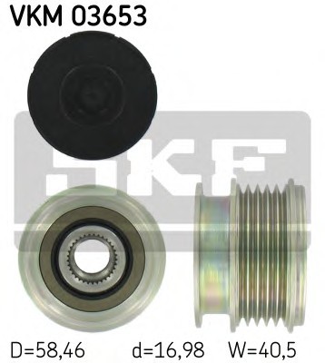 Механизм свободного хода генератора VKM03653 SKF