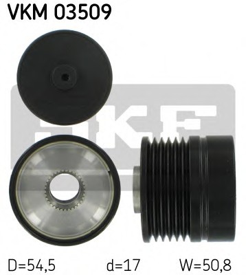 Механизм свободного хода генератора VKM03509 SKF