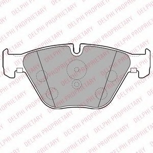 Колодки передние BMW 5 F10 LP2245 LP2245 DELPHI