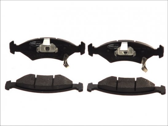 Фото комплект гальмових колодок, диско lp1630 delphi LP1630 DELPHI LP1630 DELPHI КОМПЛЕКТ ГАЛЬМОВИХ КОЛОДОК, ДИСКО LP1630 DELPHI