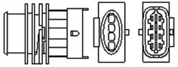 466016355017 MAGNETI MARELLI (Италия) Датчик кислородный 466016355017 MAGNETI MARELLI