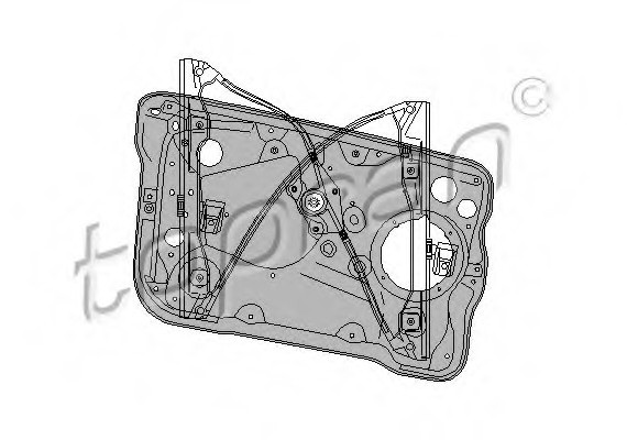 111711 TOPRAN (Germany) Подъемное устройство для окон 111711 HANS PRIES
