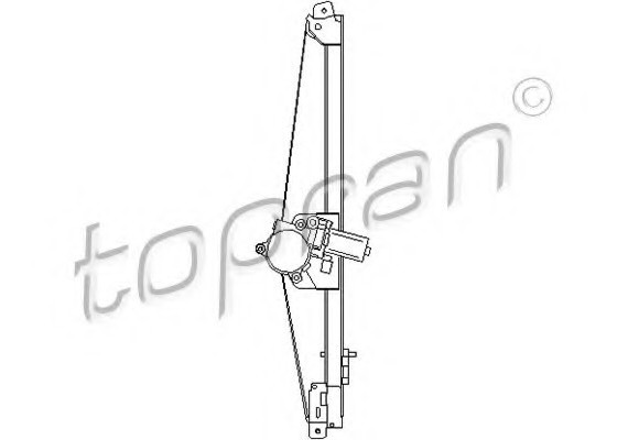 207364 TOPRAN (Germany) Склопідіймач