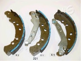 Фото колодки тормозные барабанні gf221af japanparts GF221AF JAPAN GF221AF JAPAN КОЛОДКИ ТОРМОЗНЫЕ БАРАБАННІ GF221AF JAPANPARTS