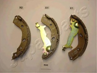 GFH05AF JAPAN Колодки тормозные барабанні GFH05AF JAPANPARTS