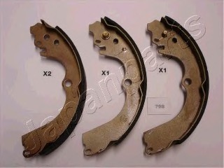 GF798AF JAPAN Колодки тормозные барабанні GF798AF JAPANPARTS