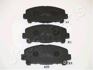 Колодки торм. диск Accord IX PA409AF JAPANPARTS