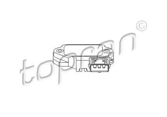 720309 TOPRAN (Germany) Коммутатор, система зажигания 720309 HANS PRIES