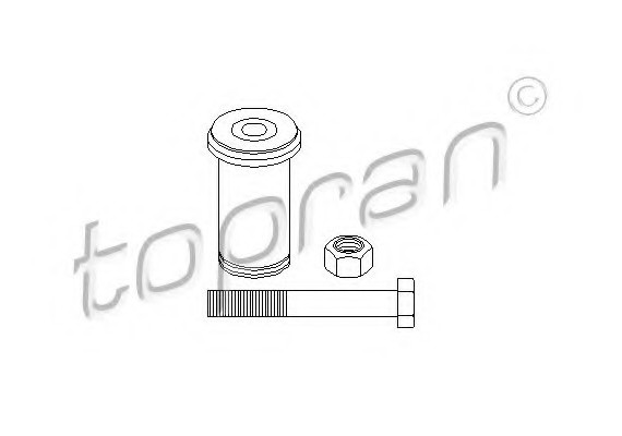 400087 TOPRAN (Germany) Ремкомплект маятникового важеля