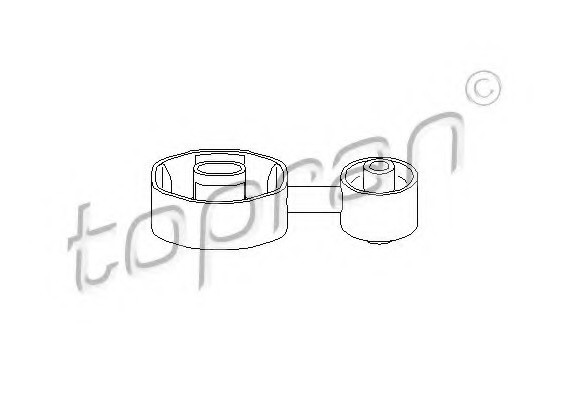 Фото кронштейн двигателя opel vectra b 205621 topran 205621 TOPRAN (Germany) 205621 TOPRAN (Germany) КРОНШТЕЙН Двигателя OPEL VECTRA B 205621 TOPRAN