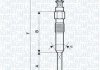 Свеча накаливания 062900039304 MAGNETI MARELLI