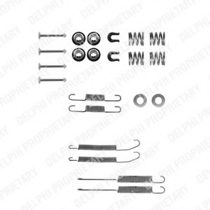 LY1199 DELPHI Комплектующие, тормозная колодка LY1199 DELPHI