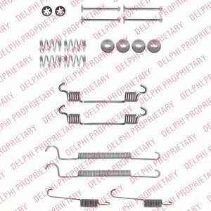 LY1359 DELPHI Комплектующие, тормозная колодка LY1359 DELPHI