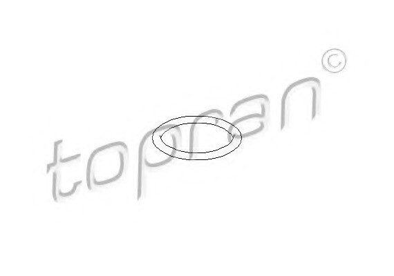 207217 TOPRAN (Germany) Прокладка кришки масл.фільтра