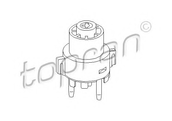 103768 TOPRAN (Germany) Контактная ГРУППА AUDI 100A6 86- 103768 TOPRAN