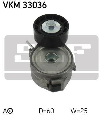 VKM33036 SKF Ролик-Натягувач приводного ременя VKM33036 SKF