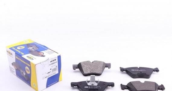181683203 ICER КОЛОДКИ ТОРМОЗНЫЕ ДИСКОВЫЕ ICER 181683203 ICER
