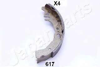 Комплект тормозных колодок GF617AF JAPANPARTS