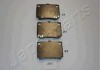 Колодки тормозные дисковые PP592AF JAPANPARTS