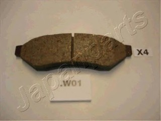 PPW01AF JAPAN КОЛОДКИ ТОРМОЗНЫЕ ДИСКОВЫЕ PPW01AF JAPANPARTS