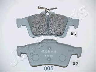 PP005AF JAPAN Колодки торм.диск. Mazda 3 PP005AF JAPANPARTS